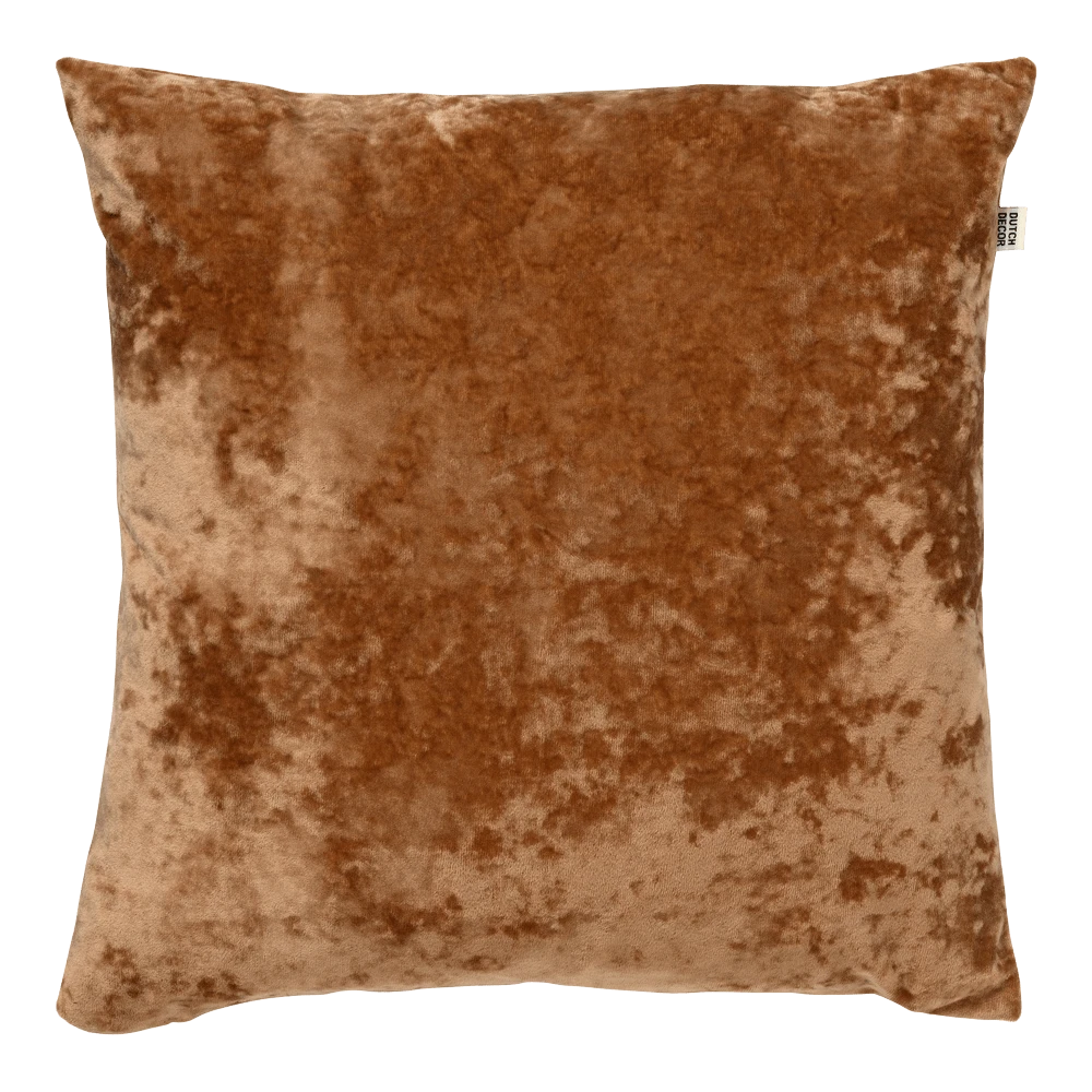 Dutch Decor Sierkussen Sky - 45x45cm - Tobacco Brown