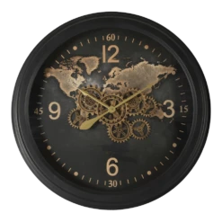 Klok Carta Zwart U00f8 80 Cm - Wandklok