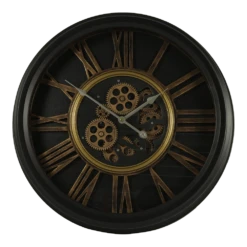 Klok Grant Zwart U00f8 52,2 Cm - Wandklok