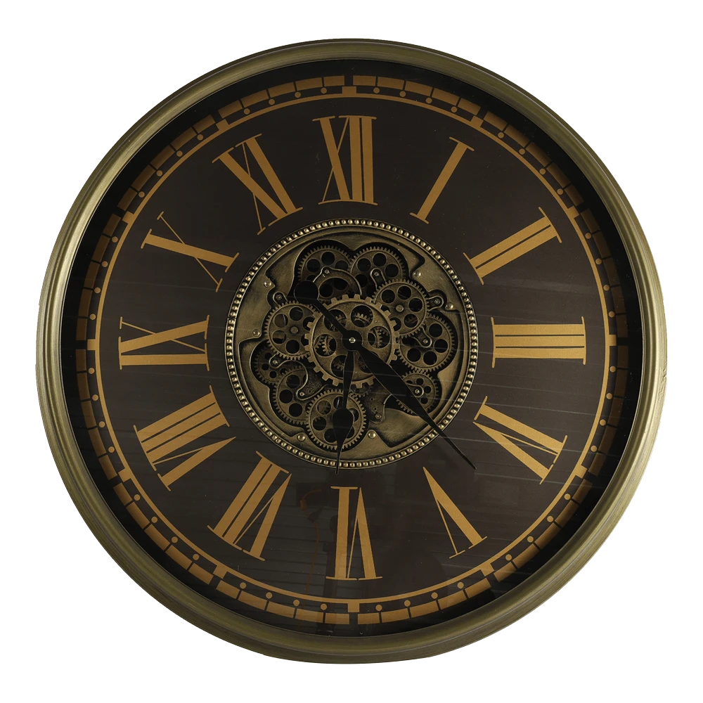 Klok Thom Zwart U00f8 80 Cm - Wandklok 1 Klok Thom Zwart U00f8 80 Cm - Wandklok