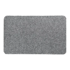 Mega Ribmat - 80x50cm - Lichtgrijs - Deurmat