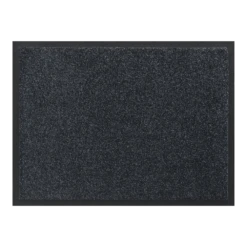 HAMAT Schoonloopmat Briljant - 80x60cm - Graphite - Deurmat