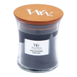 Woodwick Black Peppercorn Mini Candle - Geurkaars