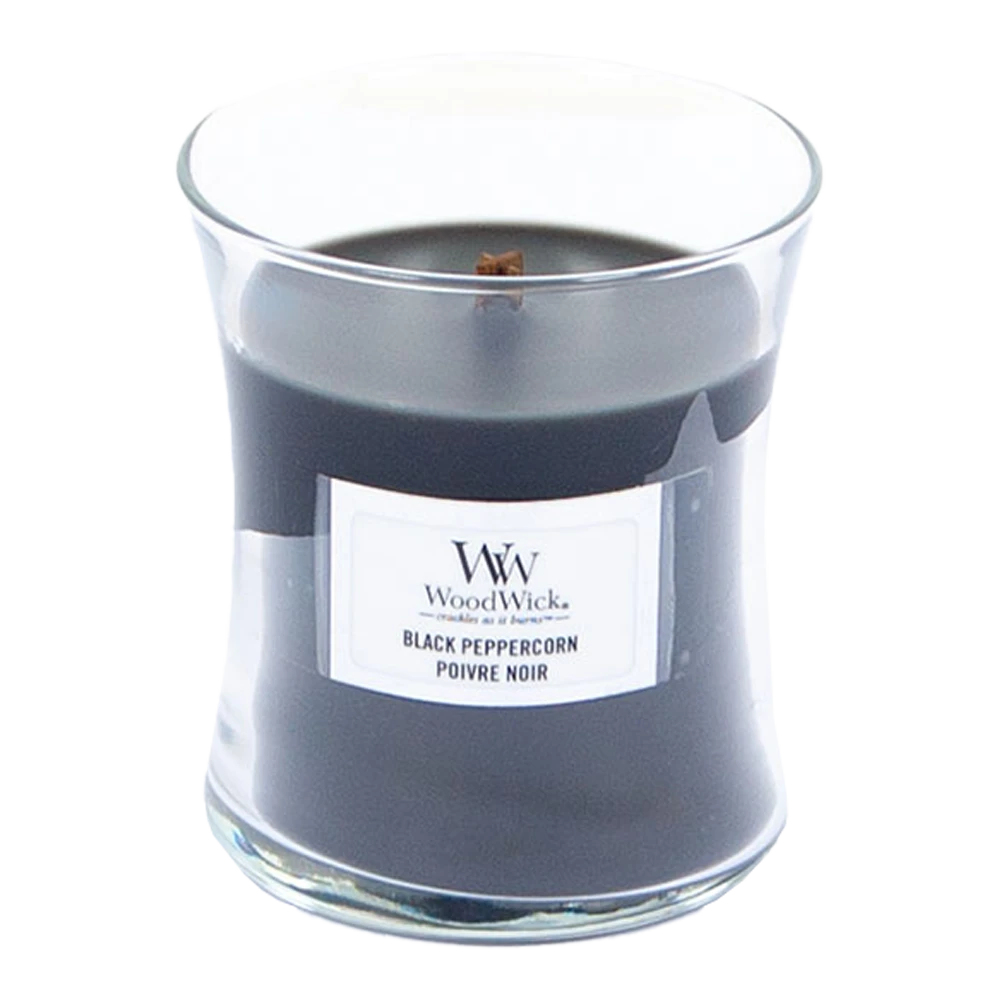 Woodwick Black Peppercorn Mini Candle - Geurkaars - Afbeelding 2