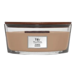 Woodwick Cashmere Ellipse Candle - Geurkaars