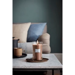 Woodwick Cashmere Large Candle - Geurkaars -Woonaccessoire Winkel woodwick cashmere large candle geurkaars 3