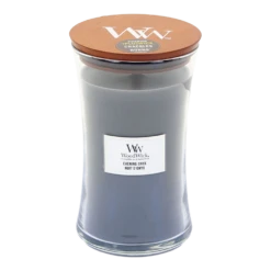 Woodwick Evening Onyx Large Candle - Geurkaars
