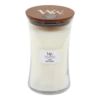 Woodwick Linen Large Candle - Geurkaars