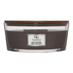 Woodwick Sand & Driftwood Ellipse Candle - Geurkaars