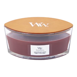 Woodwick Smoked Walnut & Maple Ellipse Candle - Geurkaars