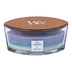 Woodwick Trilogy Calming Retreat Ellipse Candle - Geurkaars