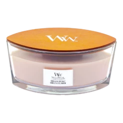 Woodwick Vanilla & Sea Salt Ellipse Candle - Geurkaars