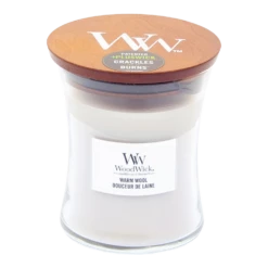 Woodwick Warm Wool Medium Candle - Geurkaars